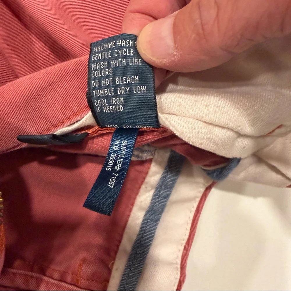 Polo by Ralph Lauren Men’s Pink Chino Pants 36x34